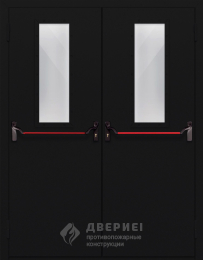 Противопожарная дверь EI15 с антипаникой - фото