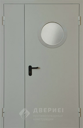 Противопожарная дверь с вентрешетками