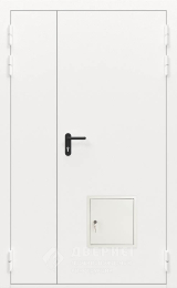 Глухая огнестойкая дверь со стыковочным узлом №4 - фото