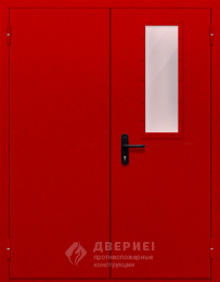 Двупольная противопожарная дверь - фото